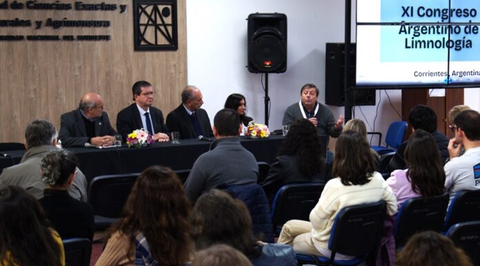 LLEGARON DE 19 PAÍSES Y 20 PROVINCIAS DE ARGENTINA El XI Congreso Argentino de Limnología reúne a más de 150 científicos argentinos y extranjeros en FaCENA