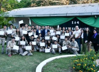 La ERAGIA celebró sus 104 años, con una fuerte apuesta al futuro formativo de sus estudiantes