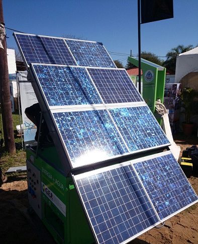 Un equipo de bombeo fotovoltaico impactará en la producción del NEA Prototipo de un equipo de bombeo de agua alimentado por energía solar