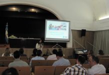 Abogada Zaida Abraham “En un proyecto científico desde su inicio debe pensarse en la posibilidad de transferencia” “Valorización, el camino a la transferencia” fue una conferencia dictada en la UNNE por la abogada Zaida Nahir Abraham, especialista en Marketing Tecnológico.