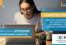 Lengua española El examen CELU tendrá una nueva instancia en noviembre