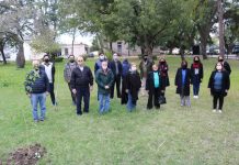 Agrarias plantó el lapacho de su centésimo aniversario y lo transmitió en vivo