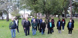 Agrarias plantó el lapacho de su centésimo aniversario y lo transmitió en vivo