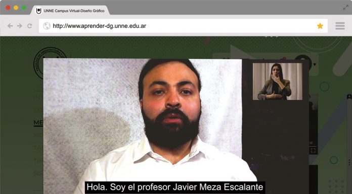 DISEÑO GRAFICO Trabajan en propuesta de aula virtual para alumnos con discapacidad auditiva El proyecto busca la inclusión en el uso de las TIC