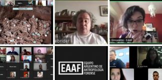 GAFNEA-UNNE, EAAF El Gabinete de Antropología Forense del NEA- UNNE suma expertise de vanguardia mundial, capacitándose con referentes del EAAF