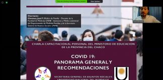Covid-19: la UNNE capacita vía online a personal del Min. de Educación de Chaco sobre protocolos para el regreso laboral presencial