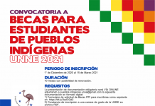 Inscripción online Se lanzó la convocatoria a Becas Programa Pueblos Indígenas 2021 Flyer informativo Becas PPI UNNE