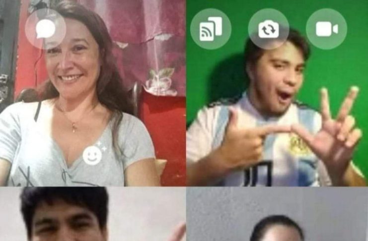 Juan Carlos, César y Gonzalo son sordos y este año empezaron a estudiar Diseño Gráfico en la UNNE