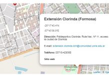 Servicios informativos Mapa Interactivo de la UNNE: información actualizada y categorizada por dependencias y regiones