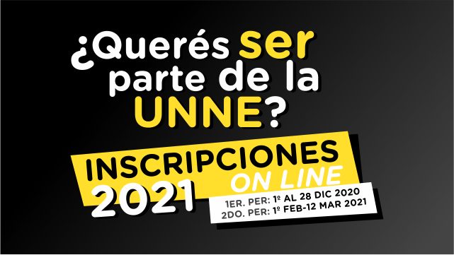 Ingreso 2021 Seguí estos pasos para realizar tu inscripción