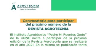 Divulgación científica-Revista El Instituto Agrotécnico invita a participar del próximo número de la Revista Agrotecnia