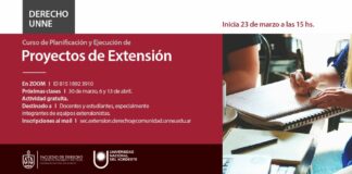 Comunidad En un curso fomentan la Extensión Universitaria