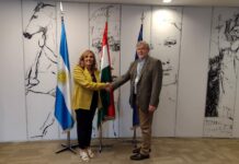 ENCUENTRO ENTRE LA RECTORA VEIRAVÉ Y EL EMBAJADOR HÚNGARO La UNNE avanza en acuerdos con universidades de Hungría
