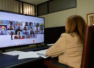 Reunión de Consejo Superior La UNNE expone compromiso de seguir colaborando con autoridades sanitarias en la gestión de la pandemia