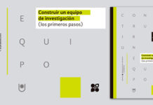 Primer titulo editado de la colección Apuntes de Eudene Construir un equipo de investigación (los primeros pasos) de Emanuel Irrazábal