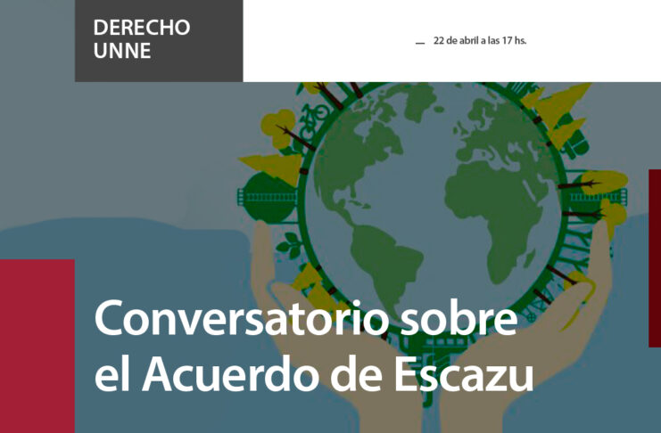 Hoy habrá “Conversatorio sobre el Acuerdo de Escazú”