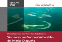 Presentación en Zoom Dan a conocer tres Proyectos de Extensión vinculados a Sectores Vulnerables de Chaco