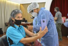 Campaña 2021 Con la visita al Campus Resistencia el ISSUNNE finaliza la primer etapa de vacunación antigripal Campus Resistencia