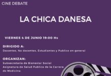 Una de las experiencias de la Facultad en el marco del Plan Estratégico Institucional Vuelve el Cine Debate en la Facultad de Medicina con la película “La Chica Danesa”