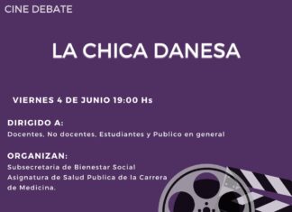 Una de las experiencias de la Facultad en el marco del Plan Estratégico Institucional Vuelve el Cine Debate en la Facultad de Medicina con la película “La Chica Danesa”