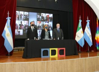 Resistencia, Chaco Federicó Veiravé asumió un nuevo mandato al frente de la Facultad de Artes, Diseño y Ciencias de la Cultura