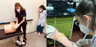 FaCENA Estudiantes trabajan con simuladores en Bioquímica