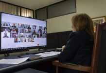 REUNION DE CONSEJO SUPERIOR Se presentaron 311 trabajos para ser expuestos en las Jornadas de Comunicaciones Científicas Rectora ante el Consejo Superior