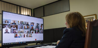 REUNION DE CONSEJO SUPERIOR Se presentaron 311 trabajos para ser expuestos en las Jornadas de Comunicaciones Científicas Rectora ante el Consejo Superior