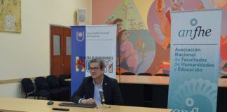 Ley de Formación Docente, ciclos de actualización y capacitación como principales temas en ANFHE Se realizó la XXXV Reunión Plenaria de la Asociación Nacional de Facultades de Humanidades y Educación Prof. Aldo Lineras, Decano Facultad de Humanidades UNNE