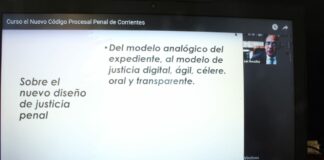 DE APLICACIÓN EN LA PROVINCIA Capacitación gratuita Universitaria sobre el Nuevo Código Procesal de Corrientes encuentro, a cargo del Profesor Ramón Luis González