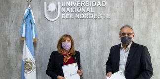 COOPERACIÓN  La UNNE firmó convenio con el Ministerio de Agricultura de la Nación: Impenetrable e Iberá, en agenda de trabajo conjunto La rectora, Delfina Veiravé y el ministro Ing. Agr. Luis Basterra firmaron un convenio marco de cooperación entre la cartera nacional y la Universidad.