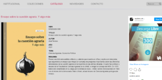 Ensayo sobre la cuestión agraria, Y algo más escrito por el ingeniero Abel Ferrero Eudene presenta su segundo ebook de descarga libre disponible en el catálogo de la editorial