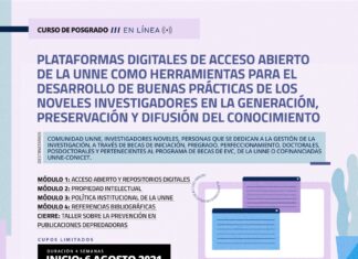 RIUNNE Está abierta la inscripción para curso de posgrado virtual gratuito destinada a noveles investigadores