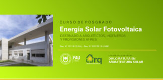 Destinado a arquitectos, ingenieros y profesiones afines Curso de Posgrado: Energía Solar Fotovoltaica Curso de Posgrado: Energía Solar Fotovoltaica