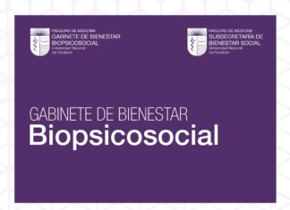 El Gabinete tiene como misión coordinar y atender las demandas de los estudiantes de las tres carreras El Gabinete de Bienestar Biopsicosocial de Medicina acompaña permanentemente a los estudiantes