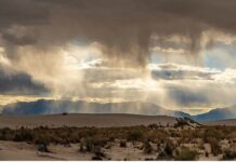 Ciencia y Tecnología La ciencia ya trabaja en hacer llover en zonas con sequías pronunciadas Nubes que descaragn lluvia en pleno desierto