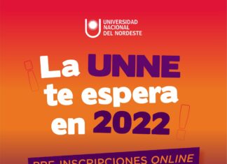PARA EL CICLO LECTIVO 2022 El 1 de noviembre se abre la preinscripción online a las carreras de la UNNE