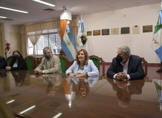 Rectorado El Ministro Filmus y la Presidenta del CONICET fueron recibidos en la UNNE