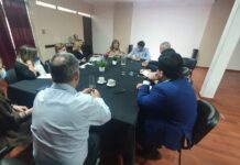 CENTRO REGIONAL UNIVERSITARIO - GENERAL PINEDO, CHACO Reunión de auspiciosa proyección académica 2022 entre autoridades de la UNNE y el intendente de General Pinedo