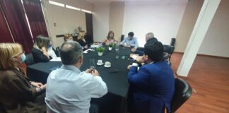 CENTRO REGIONAL UNIVERSITARIO - GENERAL PINEDO, CHACO  Reunión de auspiciosa proyección académica 2022 entre autoridades de la UNNE y el intendente de General Pinedo