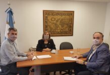 PROYECTO DE LA UNNE, EL GOBIERNO DE CORRIENTES Y FRANCIA La rectora Veiravé se reunió con el director del INET para avanzar en la concreción del Parque Tecnológico