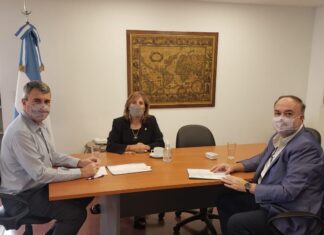 PROYECTO DE LA UNNE, EL GOBIERNO DE CORRIENTES Y FRANCIA La rectora Veiravé se reunió con el director del INET para avanzar en la concreción del Parque Tecnológico