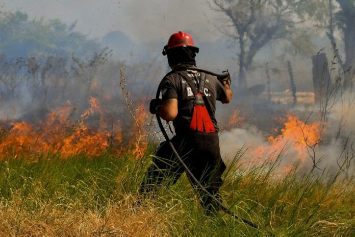 En Corrientes se registró la mayor cantidad de incendios de la región, en las últimas semanas.