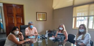 Dialogaron respecto de proyectos interinstitucionales Visita interinstitucional a la carrera de Licenciatura en Kinesiología y Fisiatría de la Facultad de Medicina