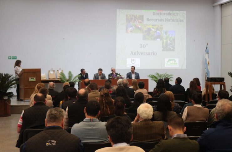 Agrarias celebró los 30 años del Doctorado en Recursos Naturales