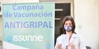 Vacunación Antigripal: El ISSUNNE realizó una jornada en el Campus Sargento Cabral