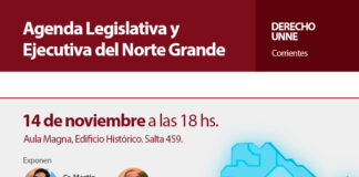 LABORATORIO TERRITORIAL Presentan la Agenda Legislativa y Ejecutiva del Norte Grande, en la Facultad de Derecho
