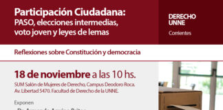 EXTENSIÓN UNIVERSITARIA Promueven el análisis de las Paso, en una charla de participación ciudadana en Derecho