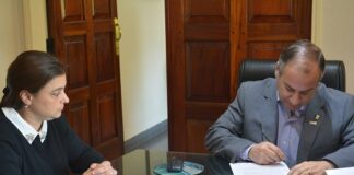 ACUERDO MARCO CON LA FUNDACION HUELLAS La Fundación Huellas de la ciudad de la Cruz, firmó un acuerdo con la Facultad de Medicina de la UNNE