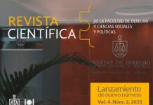 Lanzan una nueva edición de la Revista Científica de la Facultad de Derecho